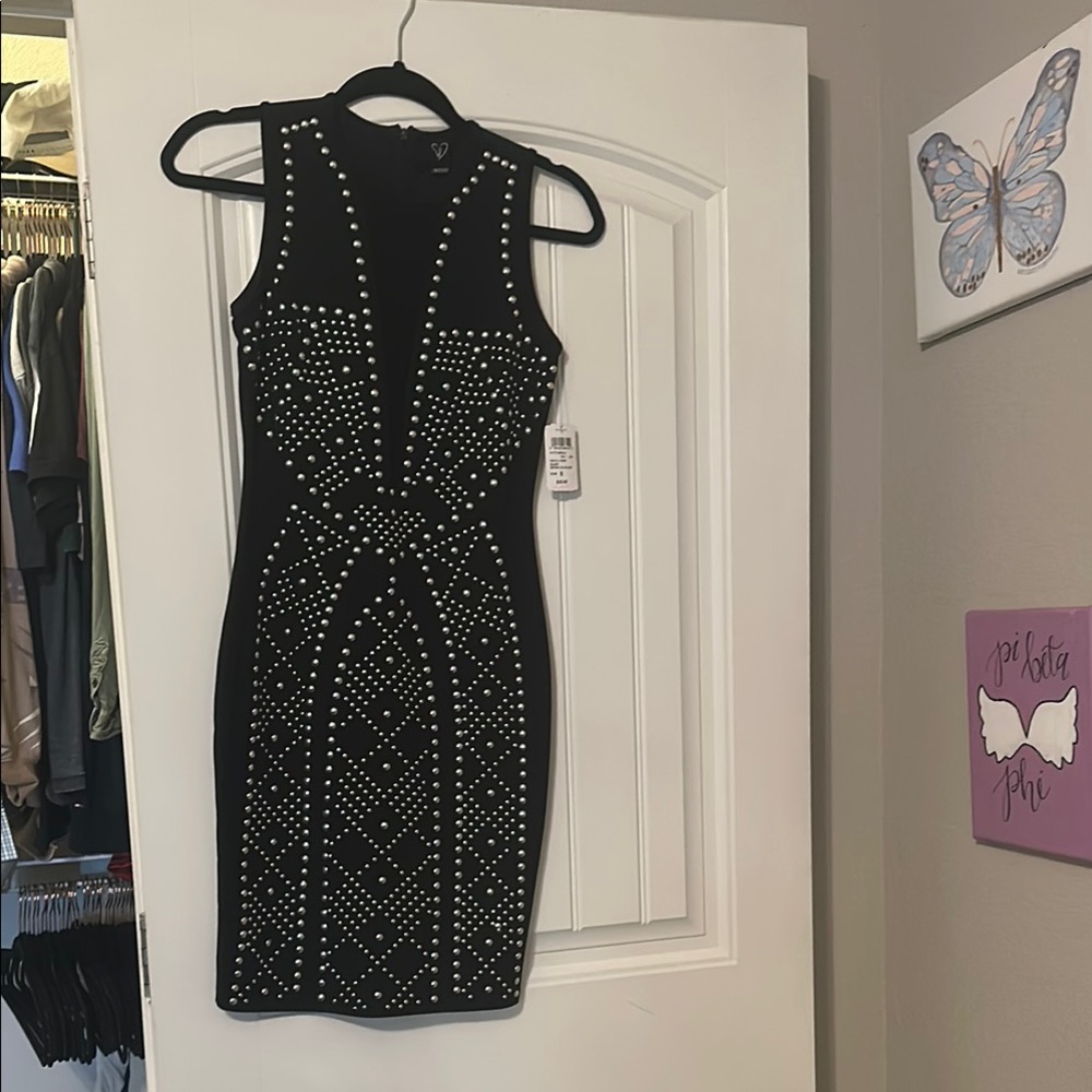 Black Sleeveless Halter Bodycon Mini Dress